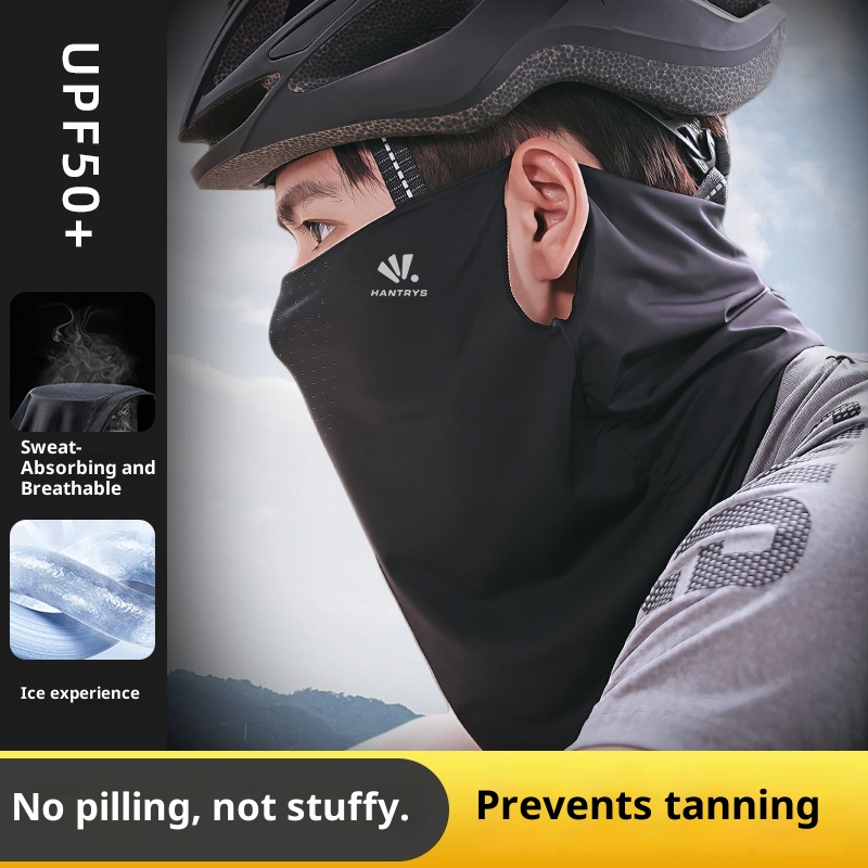 Summer UV-Protective Face Mask Unisex Rayon Arm Sleeves For Cycling