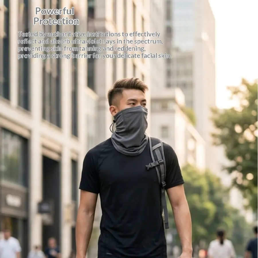 Ice Silk Mesh Breathable Ear-loop Face Mask