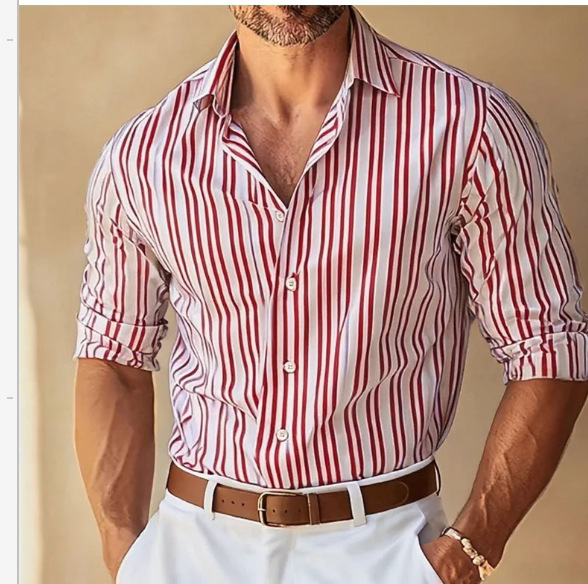 3 D Printed Digital Check Slim Fit Casual Shirt for Men 3 D Printed Digital Check Slim Fit Casual Shirt for Men