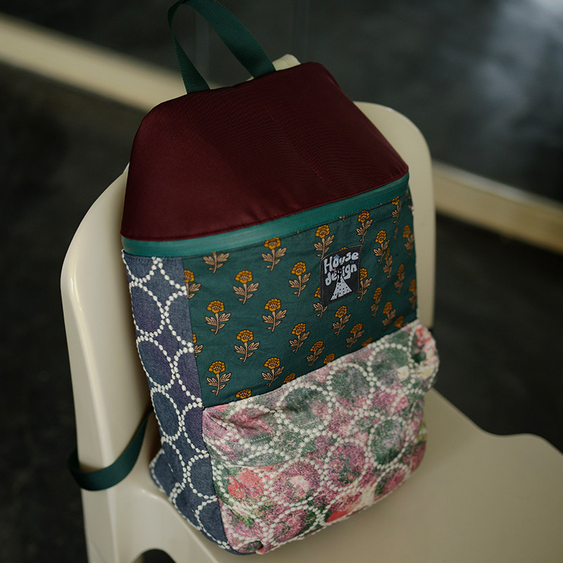 Casual Embroidered Backpack Large Capacity Laptop Bag