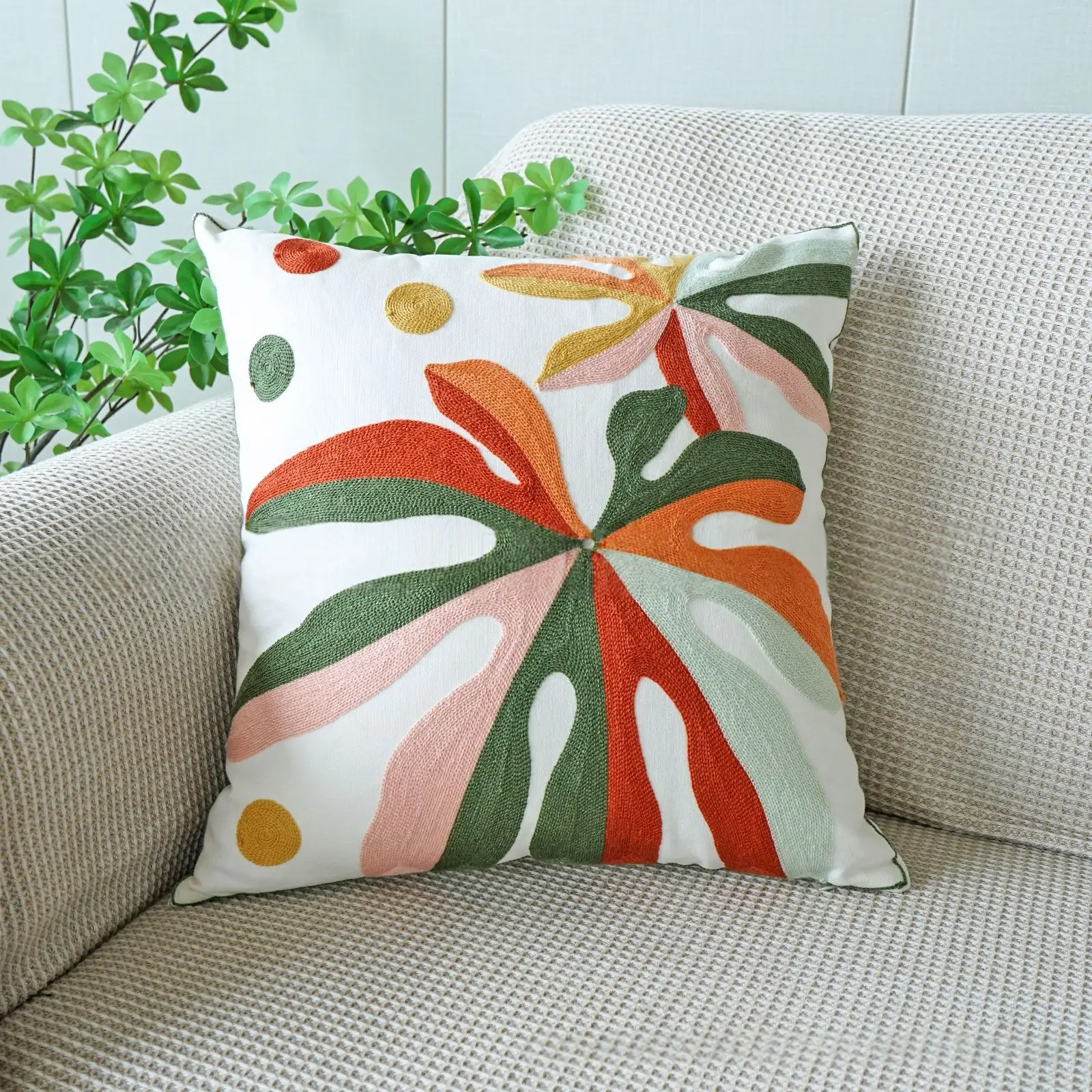 French Country Style Throw Pillow Living Room Cushion Pillow Cover