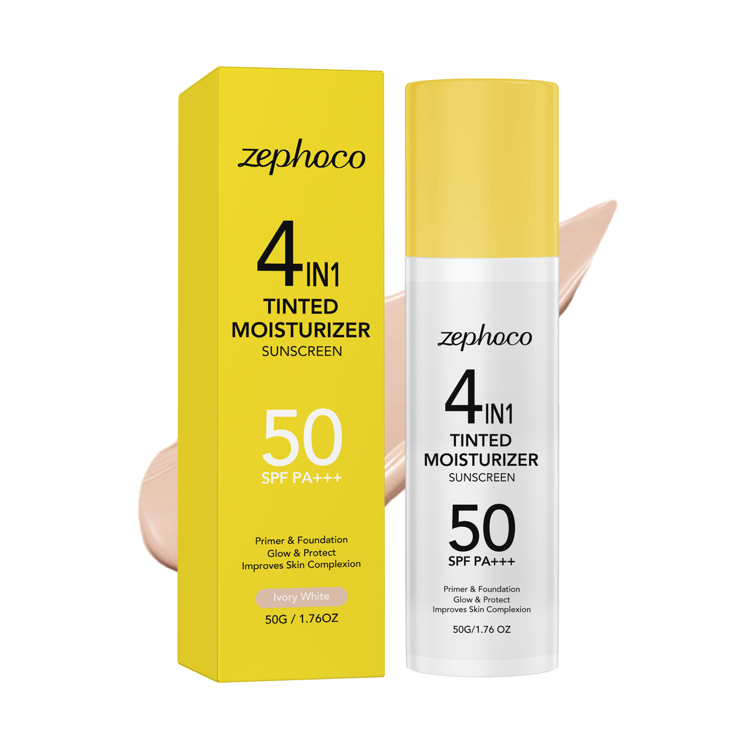 Temperature-sensitive Toning Liquid Foundation