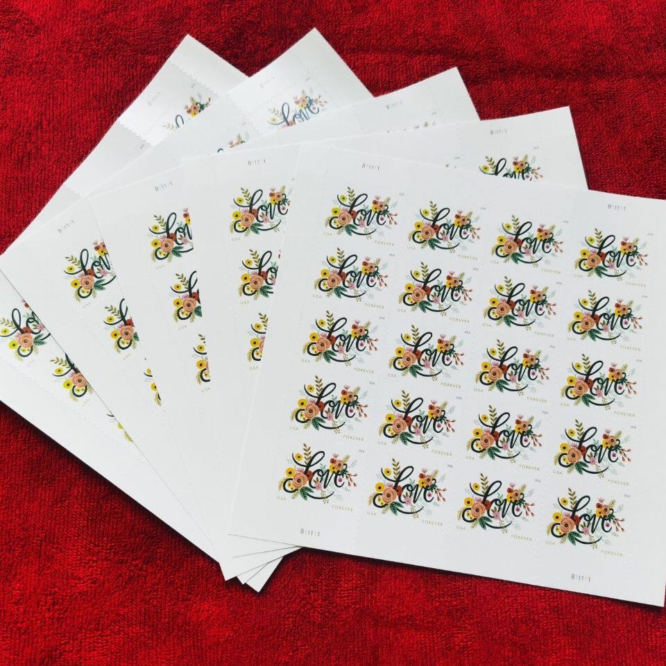 Lily Flower US Stamp Set