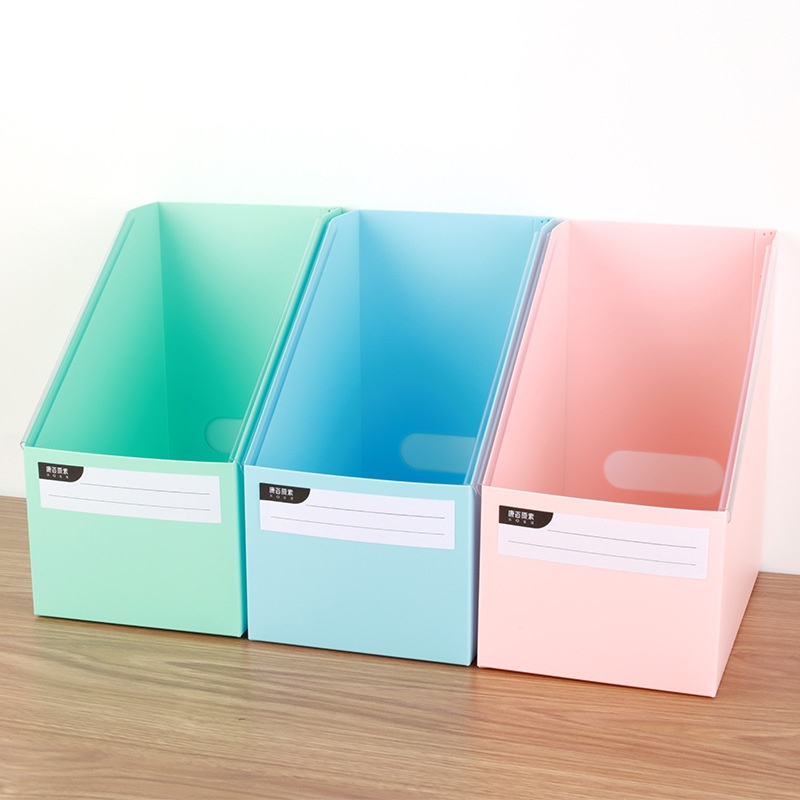 Foldable Book And Document Large-Capacity Storage Box
