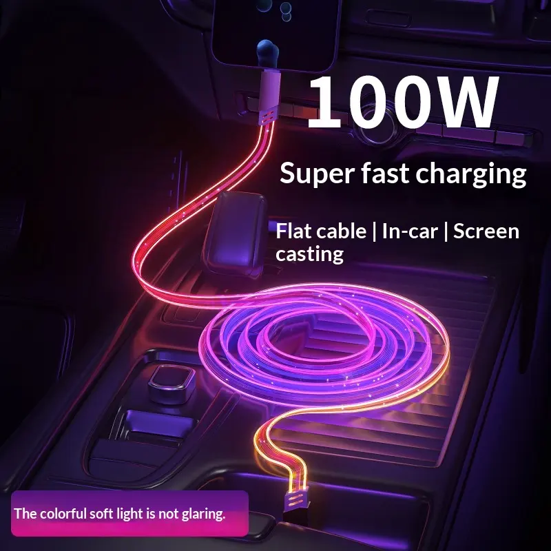 6A Starry Sky Glowing Car Charging Data