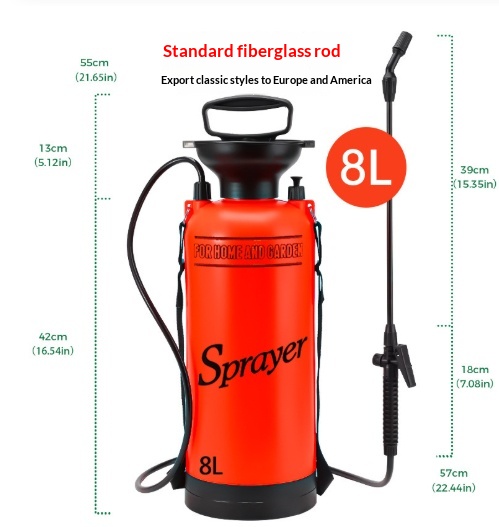 Garden Watering And Car Washing Backpack Sprayer Pneumatic Spray Bottle 8