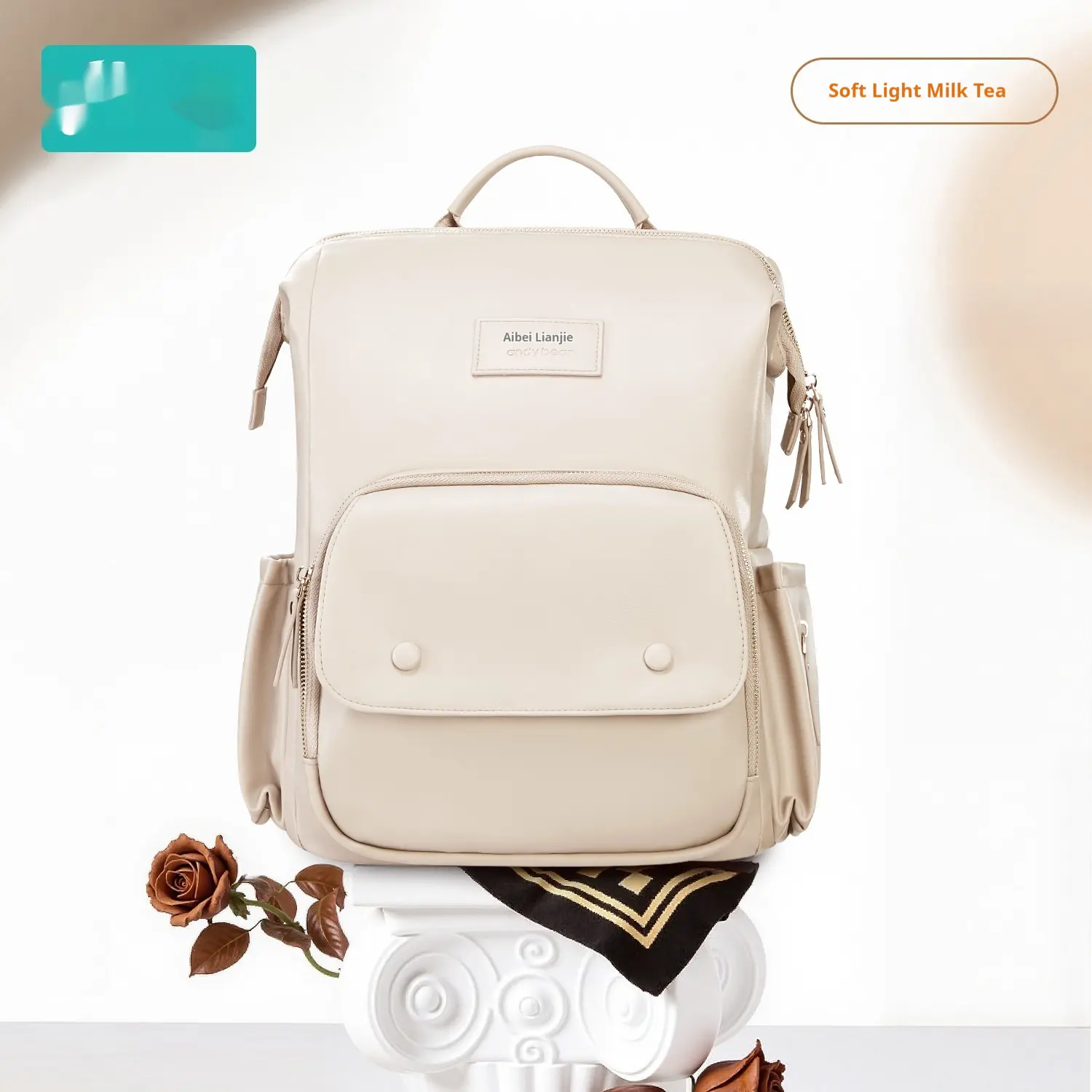 Outdoor Large-Capacity Multi-Functional Mommy Bag Maternity Backpack