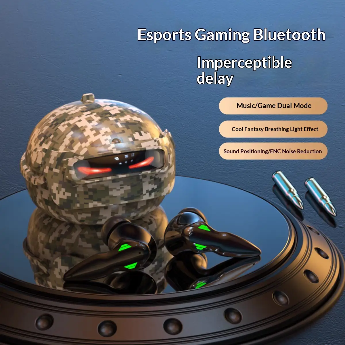 Immersive Zero Latency Gaming Headset