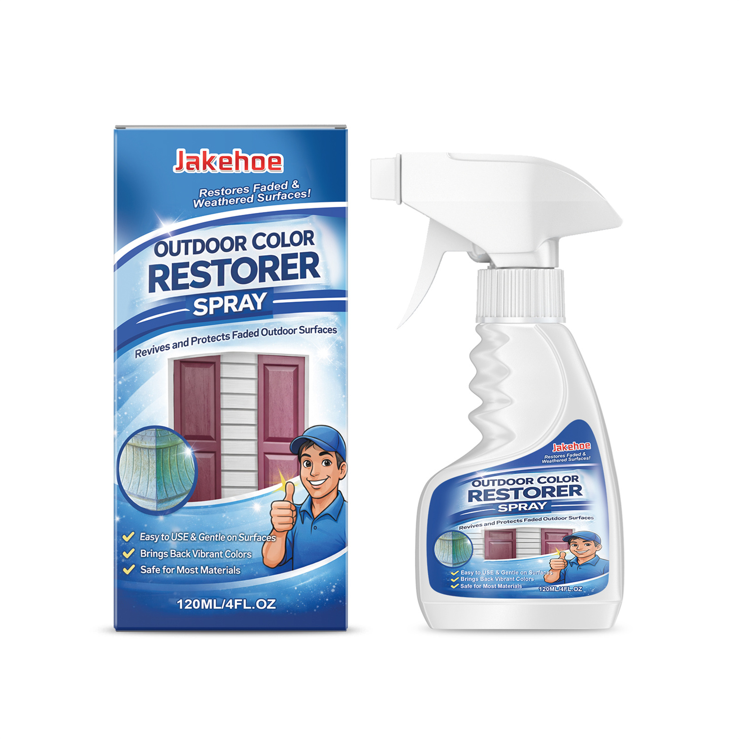 Outdoor Color Repair Spray
