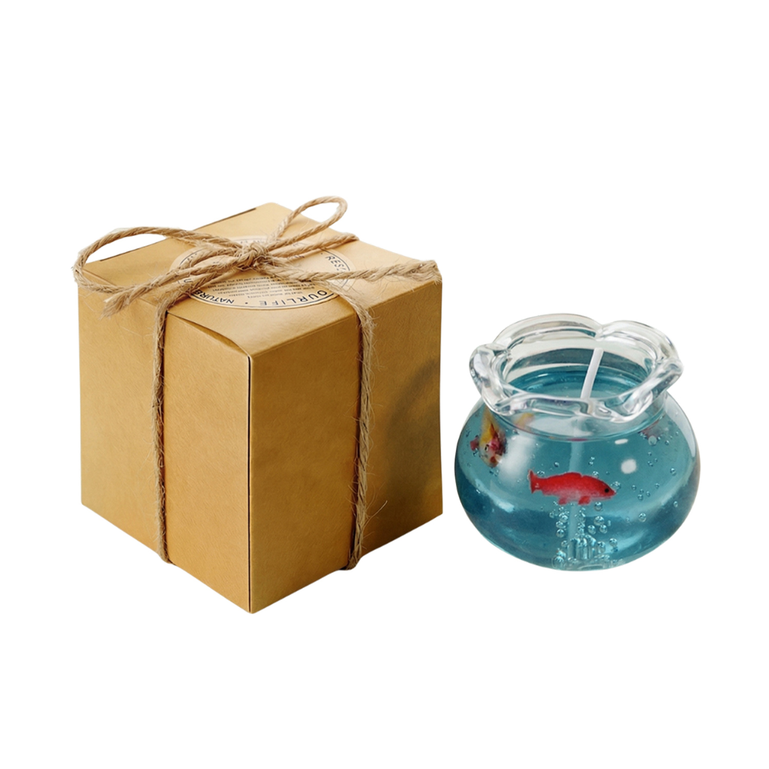Mini Fish Tank Aromatherapy Candle