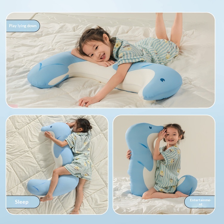 Sleeping Pillow For Children Accompanied By Sleeping Dolls
