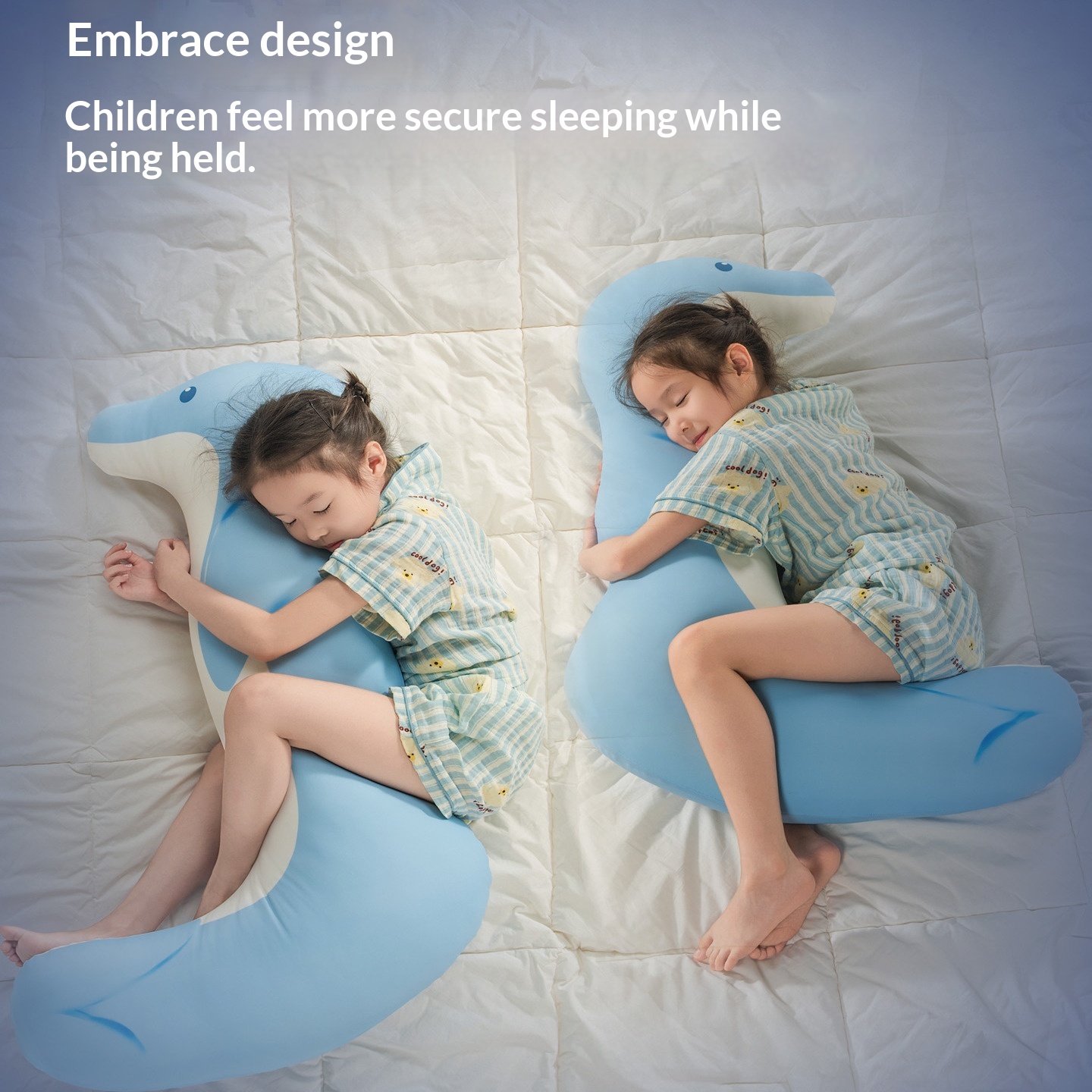 Sleeping Pillow For Children Accompanied By Sleeping Dolls