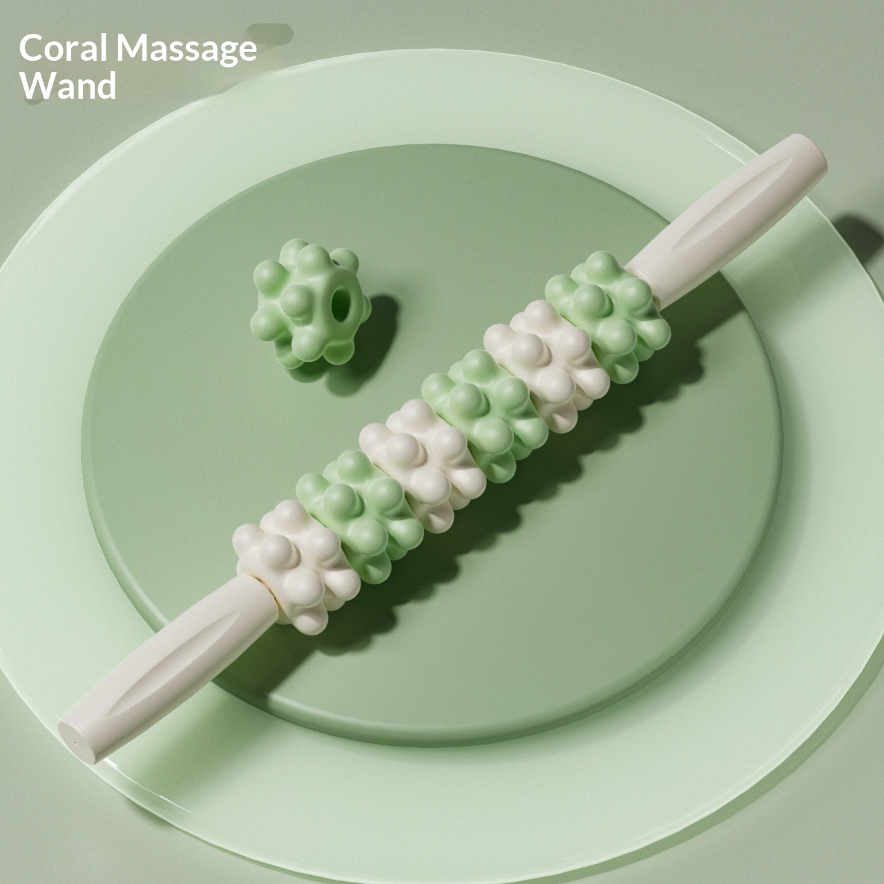 Sports & Fitness Deep-Tissue Massage Foam Roller Gear Yoga