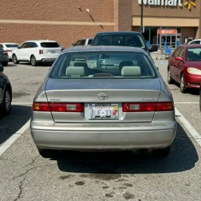 License Plate Frame Applies Before And After