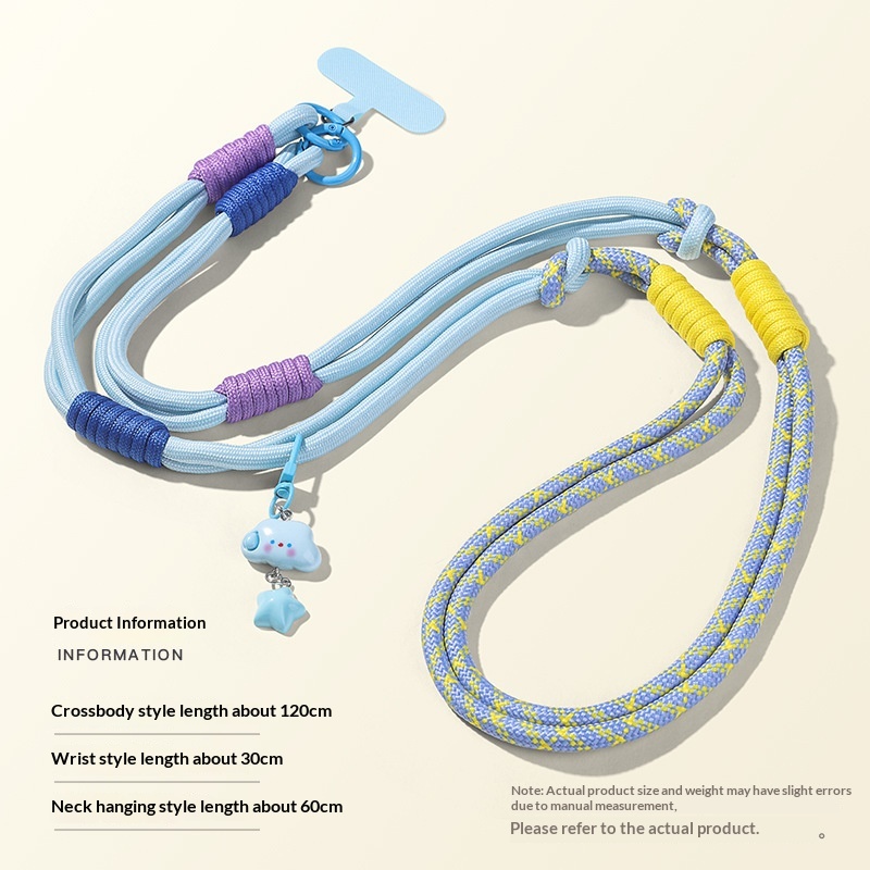 Adjustable Splice Crossbody Phone Lanyard