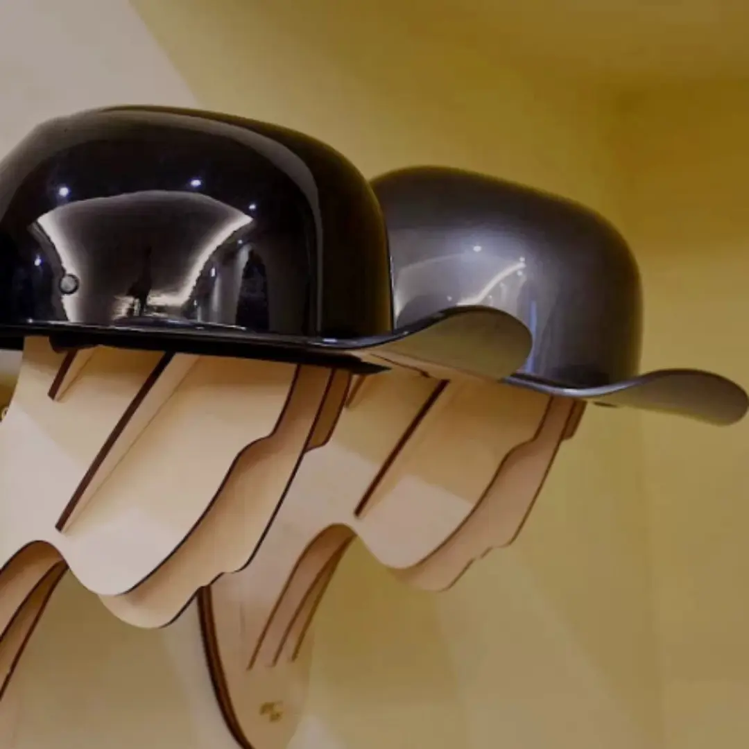 Motorcycle Peaked Baseball Cap Small Half-helmet