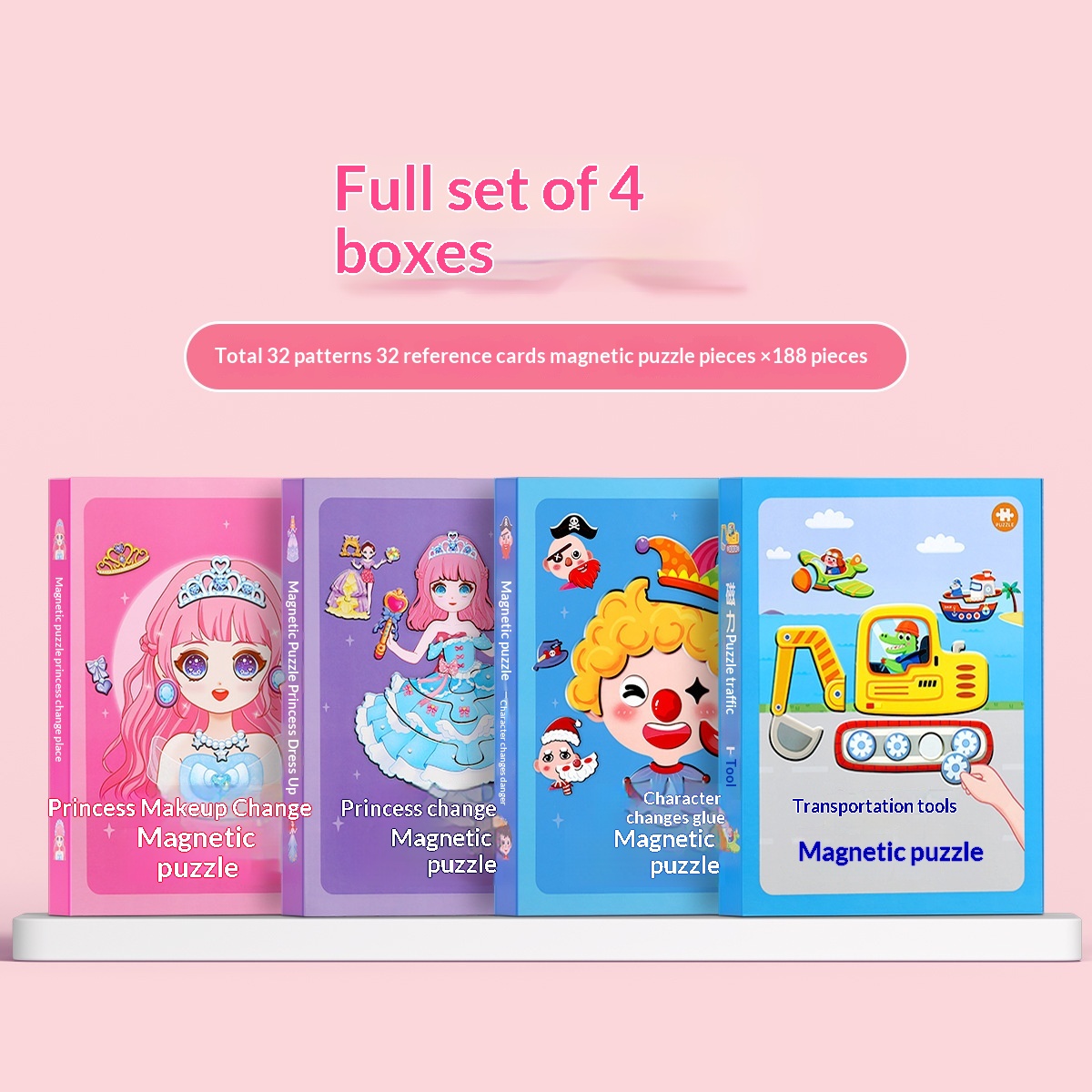 Educational Face-Changing Magnetic Puzzle For Kids