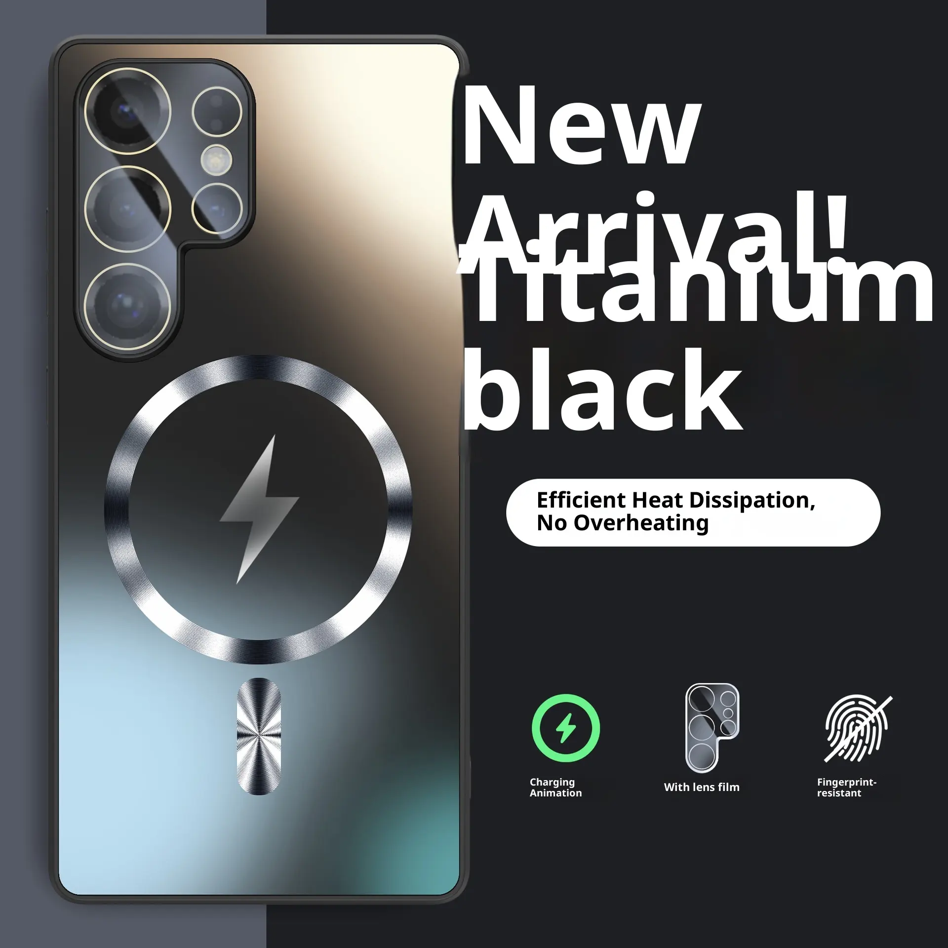 Electrostatic Skin-Feel AG Frosted Phone Case