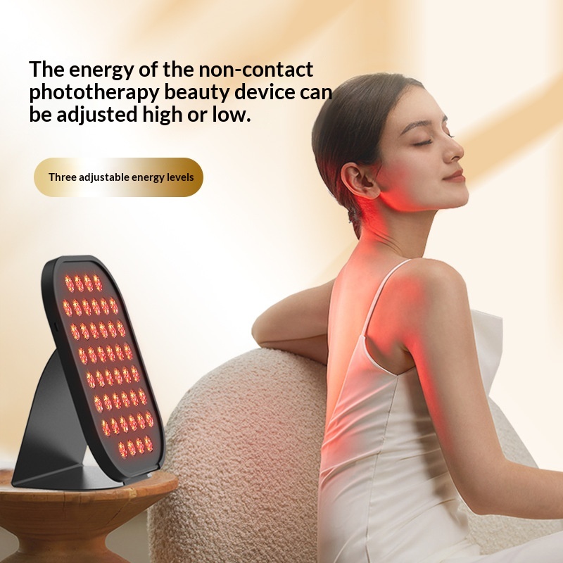 Large-panel LED Beauty Device For Red And Blue Light Therapy To Treat Acne