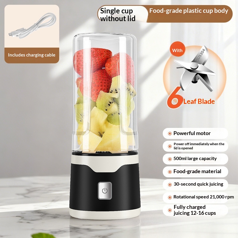 Portable USB Rechargeable Electric Juicer Cup | 500ML Blender — view 9