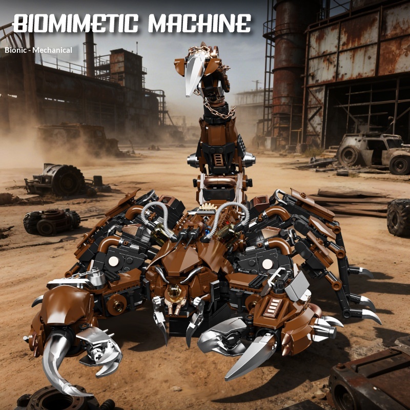Mechanical Scorpion Model Building Block Toy For Boys