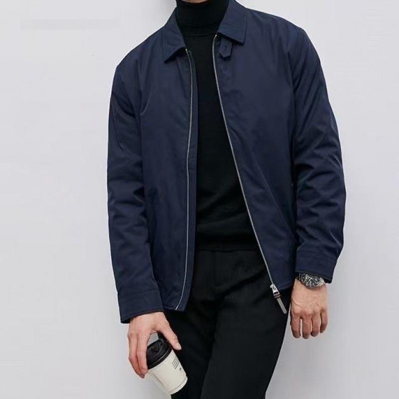British Retro Solid-Color Versatile Fashionable Long-Sleeve Jacket