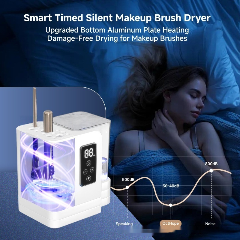 Electric Makeup Brush Cleaner And Dryer