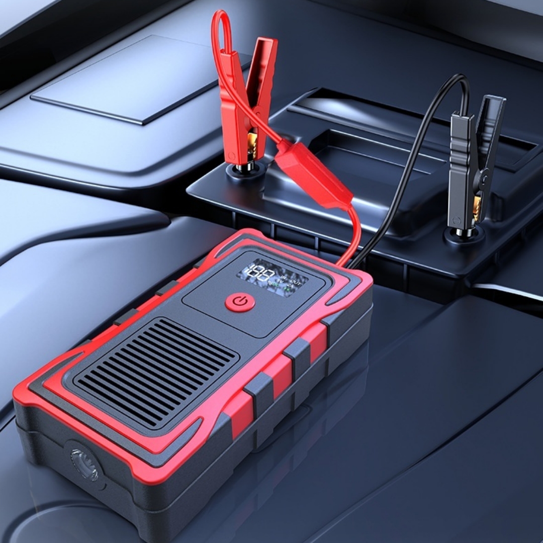 Car Emergency Jump Air Pump And Battery Charger Combo Emergency High-Current Starter