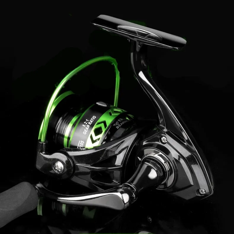 Fun to Use All Metal Spinning Reel Fishing Gear