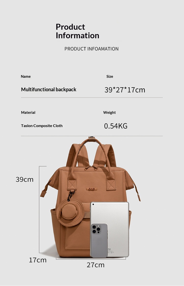 Wear-resistant Casual Backpack Versatile Womens Backpack