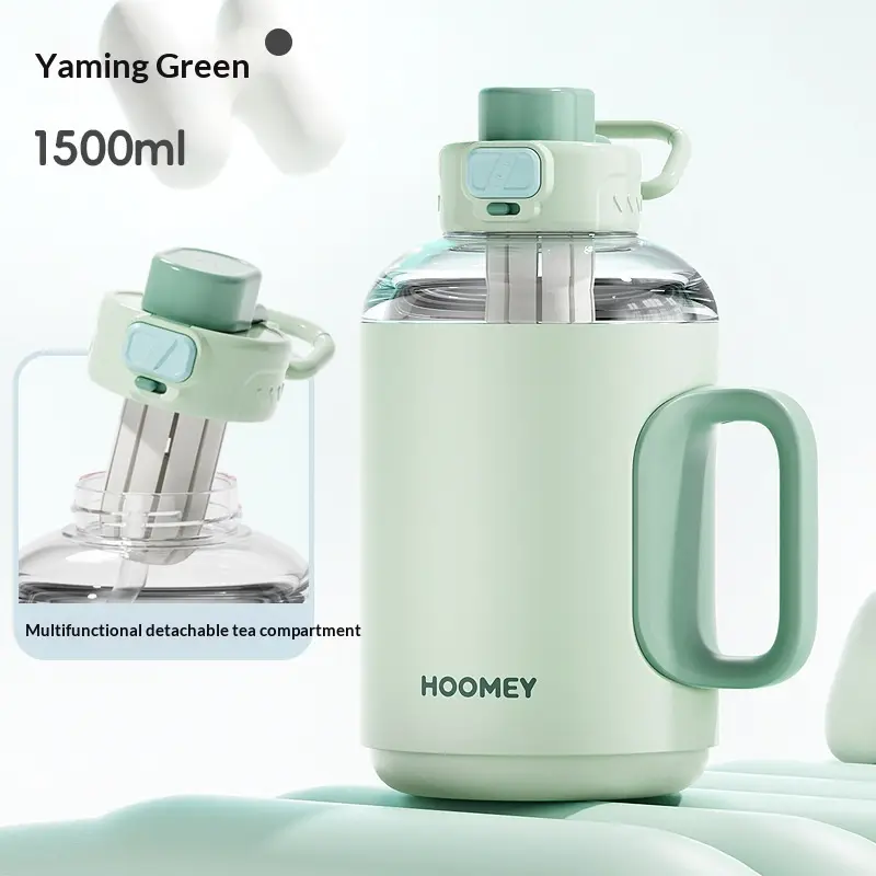 Large-capacity To-go Bucket Stainless Steel Water Bottle