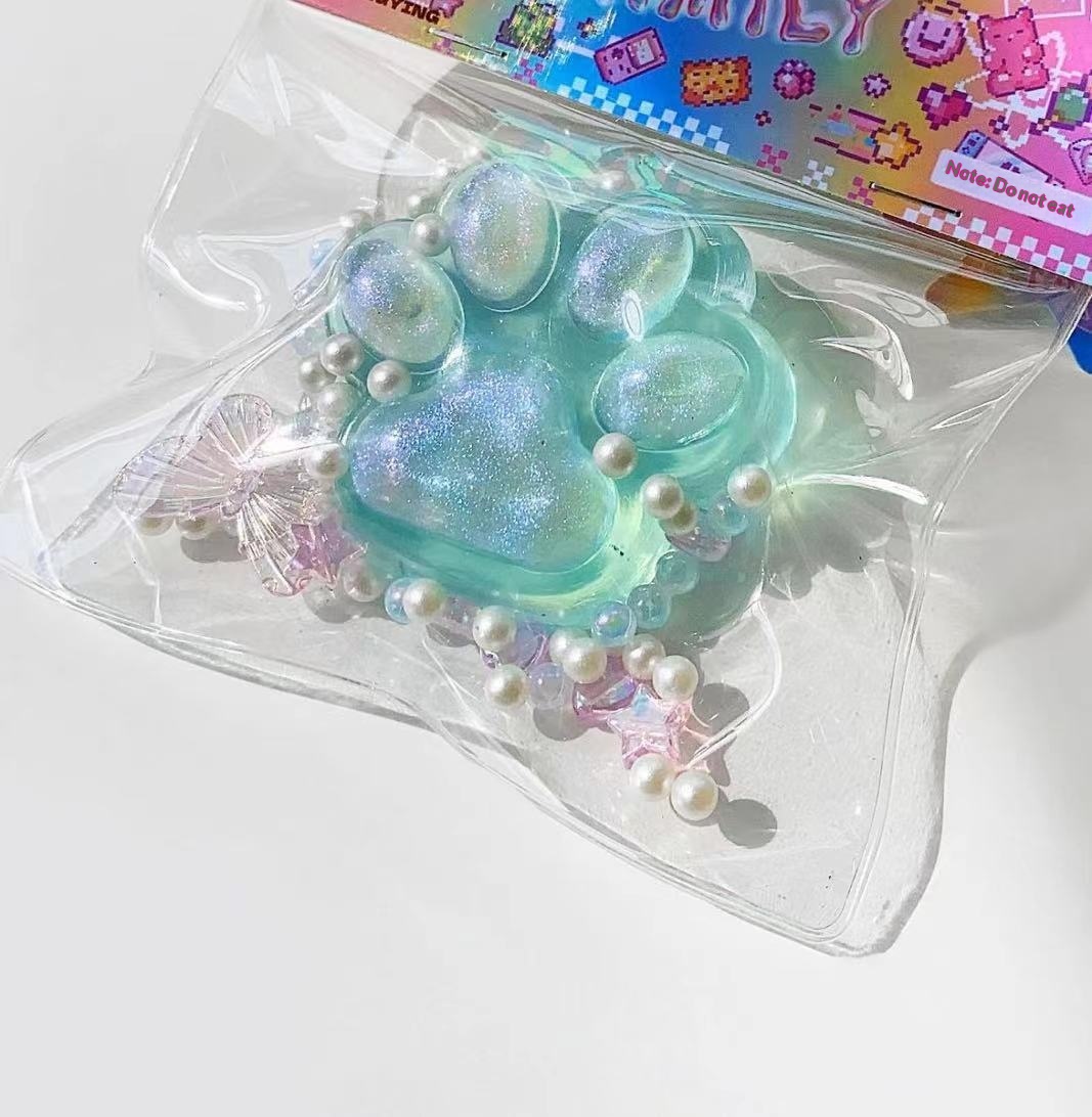 Simulation Bouncing Toy Ultra-Soft Stress-Relief Gadget