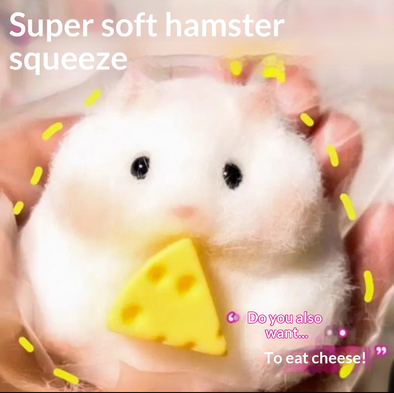 Simulation Bouncing Toy Ultra-Soft Stress-Relief Gadget