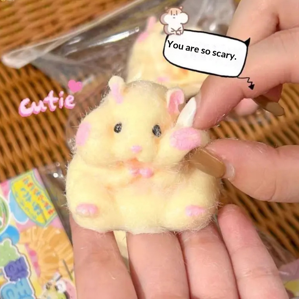 Simulation Bouncing Toy Ultra-Soft Stress-Relief Gadget