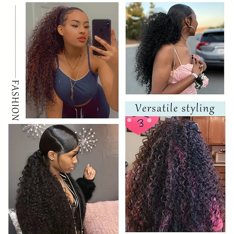African-style Synthetic Fluffy Wig