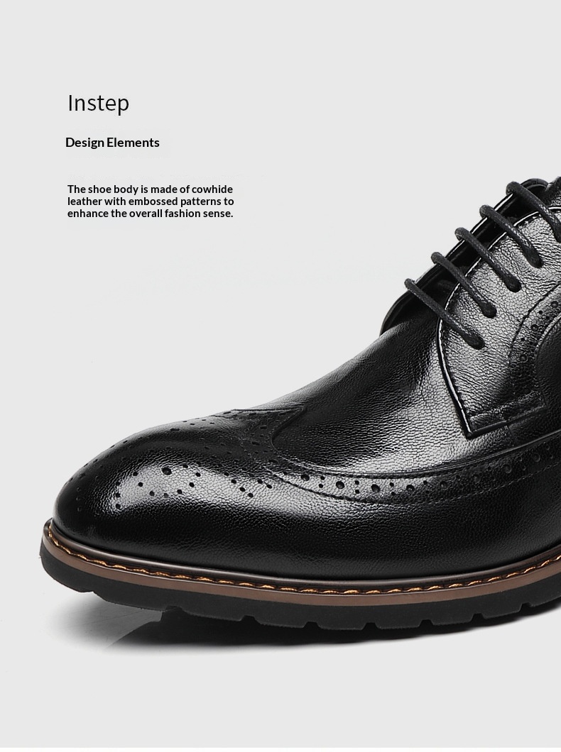 Bullock Men's 8cm Height-increasing Derby Shoes 25 007a69e6 7ee7 4609 bdf4 2b68a905070e trans