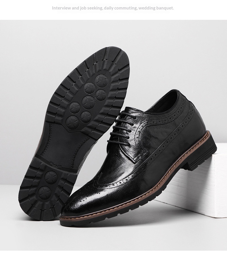 Bullock Men's 8cm Height-increasing Derby Shoes 20 46cd88a0 44ba 40f1 8bab 8664442cb1d8 trans