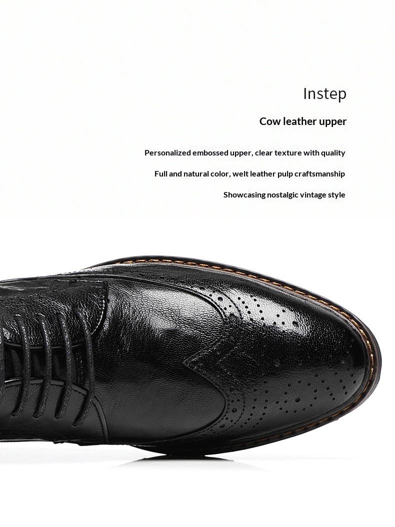 Bullock Men's 8cm Height-increasing Derby Shoes 28 d46112a5 f232 4e02 953e df64c1cd4e28 trans
