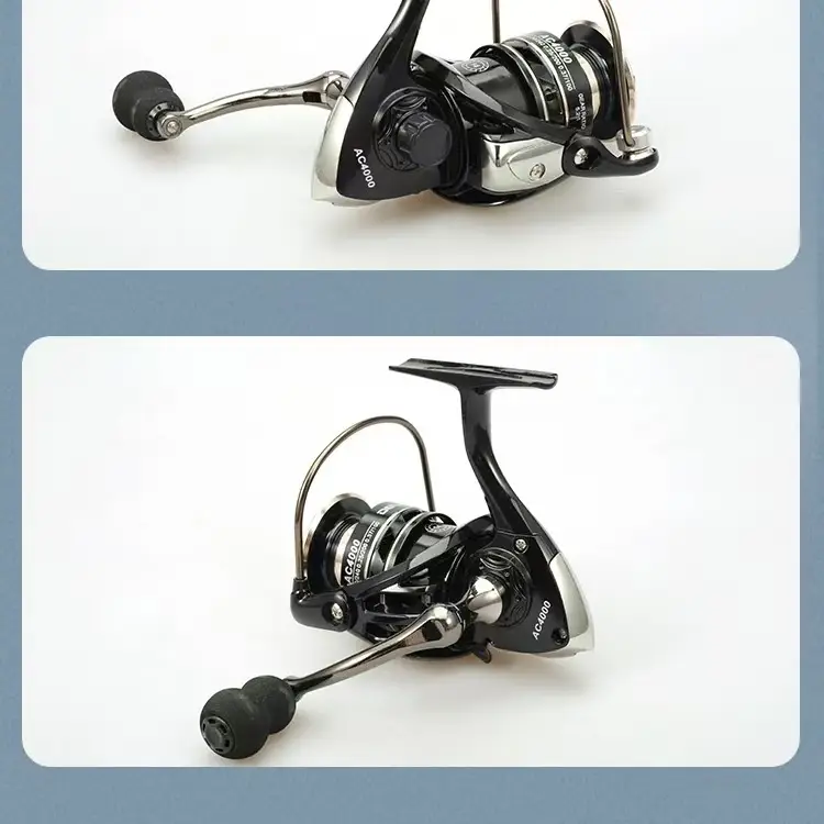 Fishing Reel AC Spinning Reel Universal Fishing Reel All-Metal Fishing Reel Designed For Long-Distance Casting
