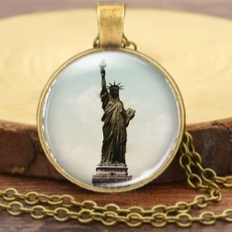 DIY Photo Memory Gem Pendant Jewelry