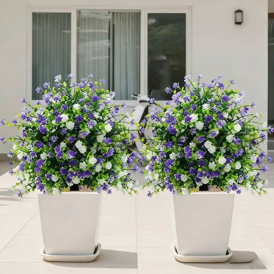 Artificial Potted Tree Modern Art