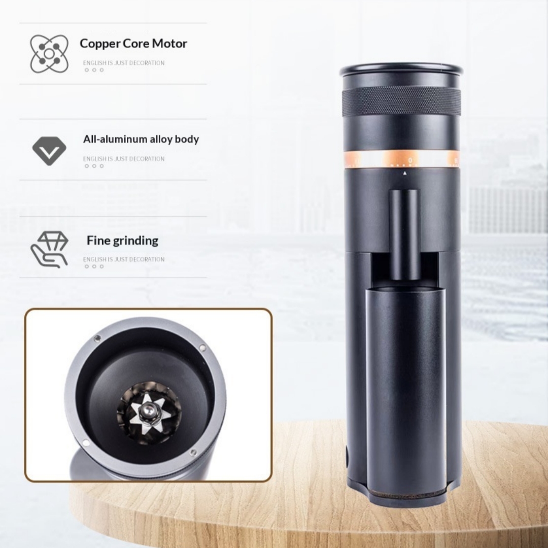 Portable Small-Scale Italian Pour-Over Commercial Coffee Bean Grinder