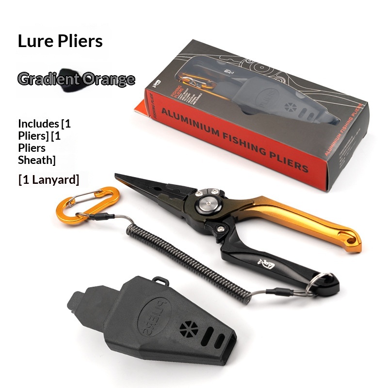 Foldable Multi-Functional Fish Gripper Lure Pliers
