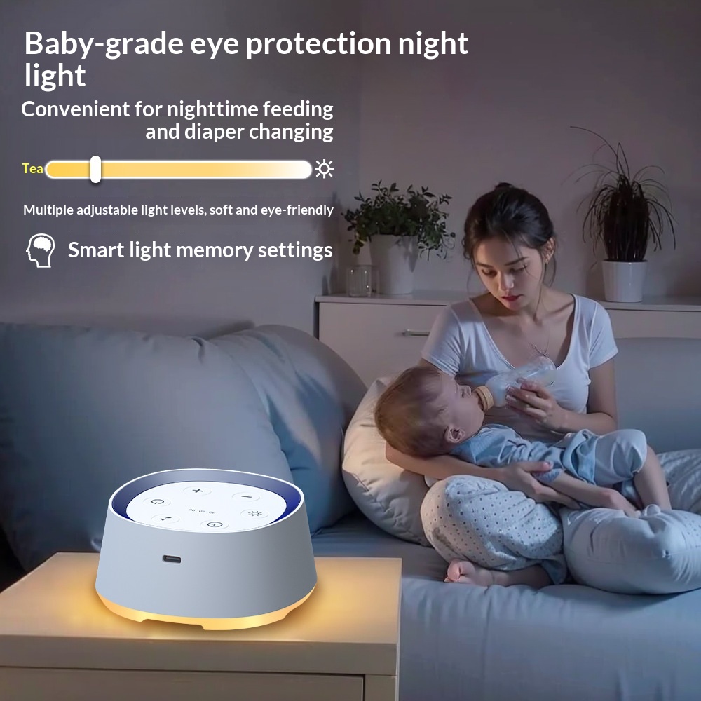 Soothing Music Sleep Aid Breathing Light Sleep Device