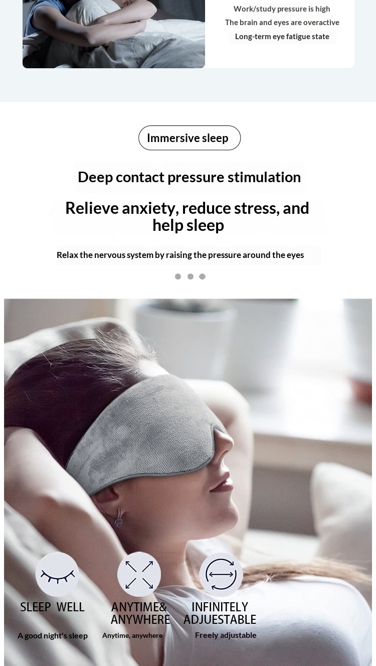 Gravity eye mask product image