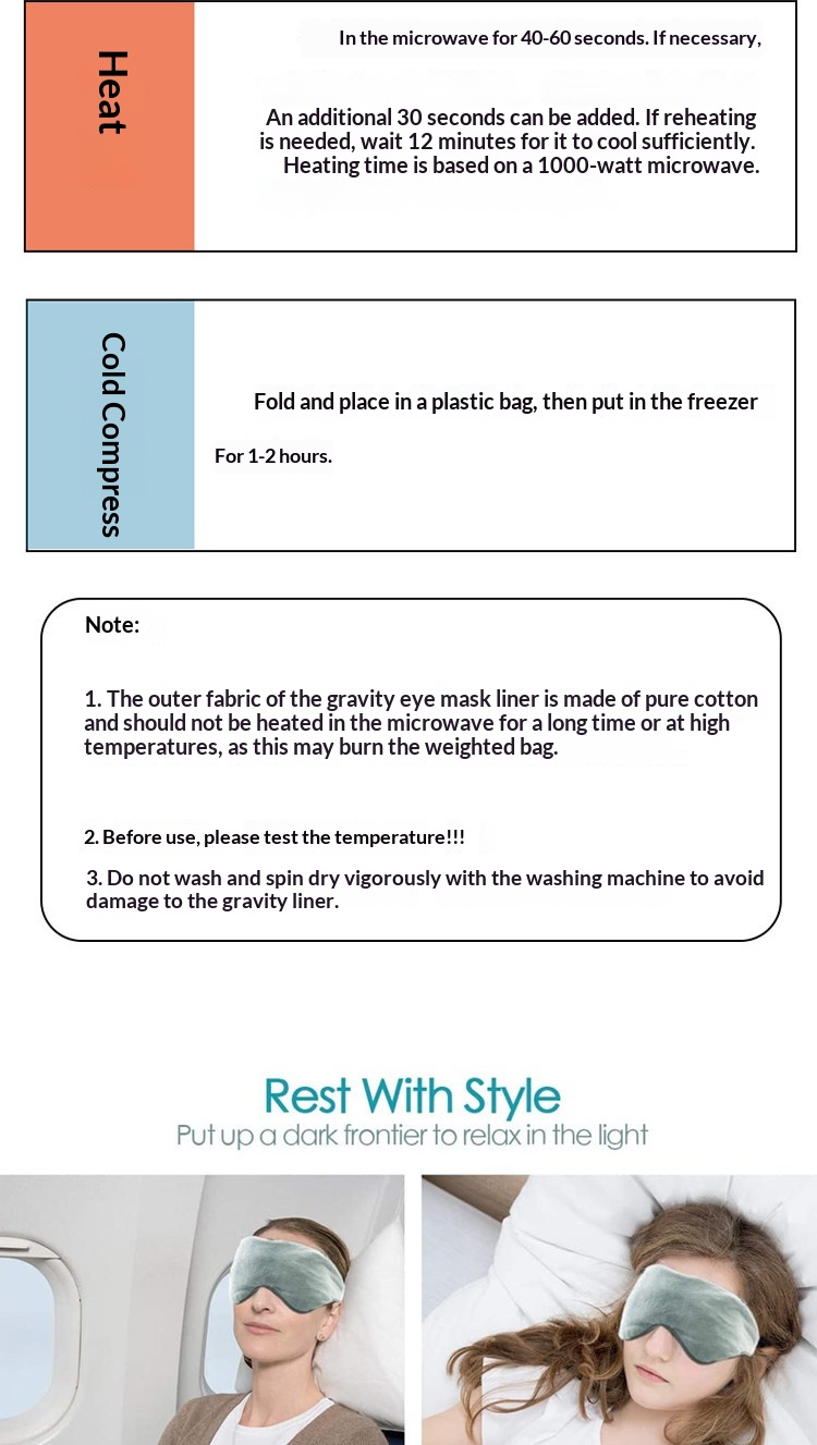 Polyester sleep eye mask product image