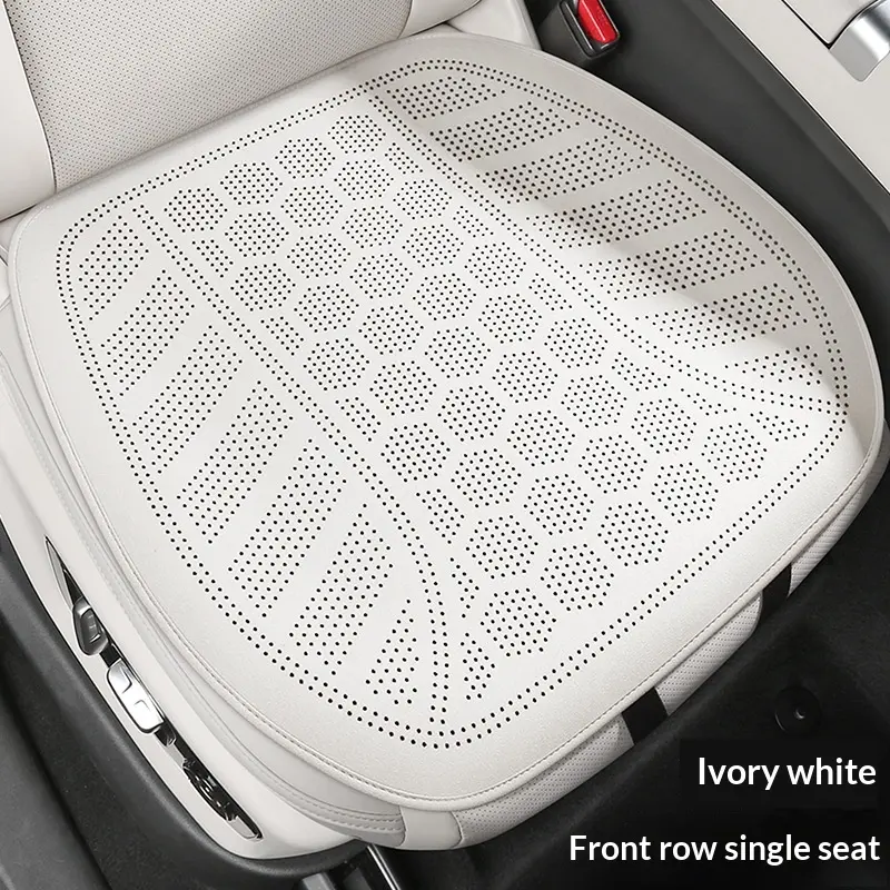 Four-Season Universal Ultra-Thin Suede-Look Three-Piece Car Seat