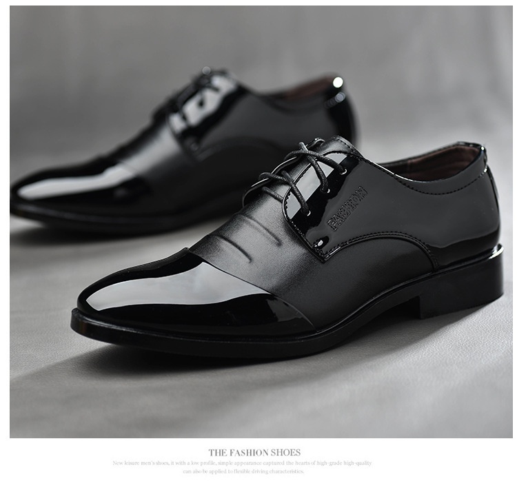 Men's Business Leather Shoes Black 30 13dc1c64 1706 4304 abda 4efe18c95035 trans