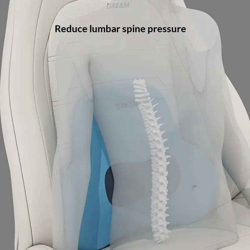 Car Headrest Memory Foam Lumbar Support For Vehicles