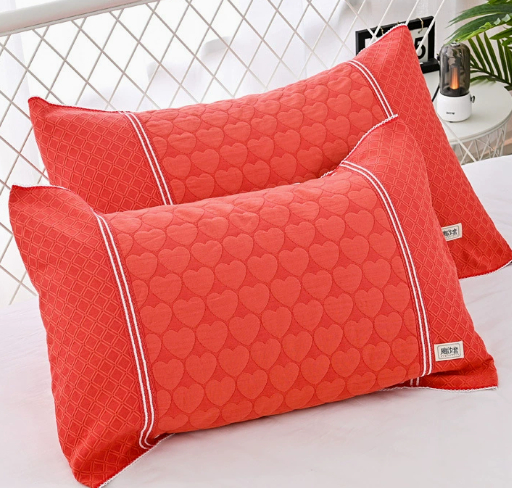 Cotton Gauze Pillowcase With Buckle Adjustable